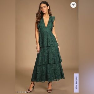 Lulu’s Tiered Ruffle Dress